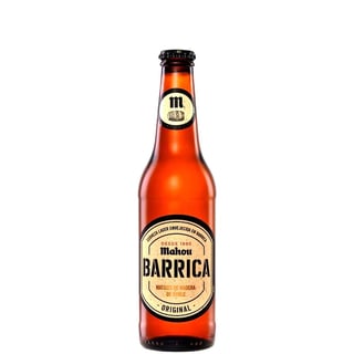12 Cerveza Mahou Barrica 330cc