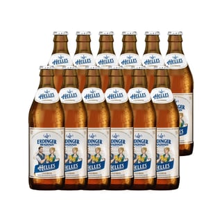 12 Cervezas Erdinger Helles Lagerbier 500cc