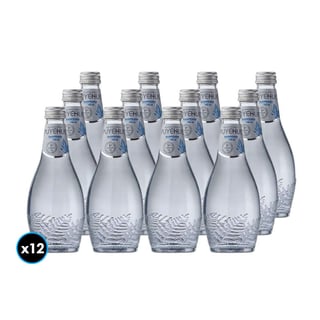 12x Agua Mineral Puyehue Con Gas Botella Vidrio 330cc