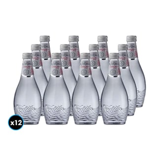 12x Agua Mineral Puyehue Sin Gas Botella Vidrio 330cc