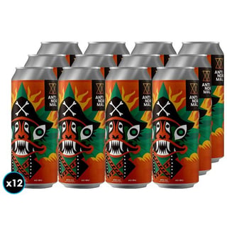 12x Cerveza Antinormal Hazy Ipa Cherimola Lata 473cc 5.8°