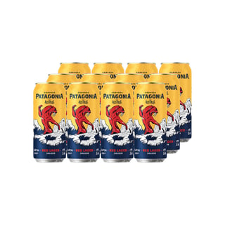 12x Cerveza Austral Patagonia Red Lager Lata 470cc (V. 28/08/2026)