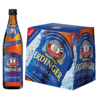 12x Cerveza Erdinger Sin Alcohol - Botella 500cc