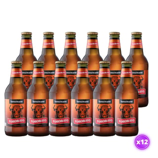 12x Cerveza Kunstmann Torobayo 5,0˚ - Botella 330cc