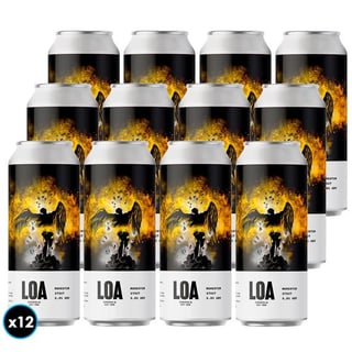 12x Cerveza Loa Momentum Stout 470cc