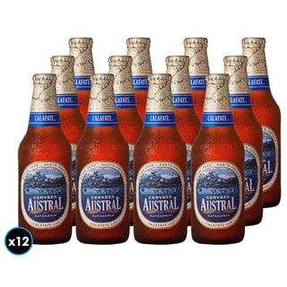 12x Cervezas Austral Calafate en Botella 330cc