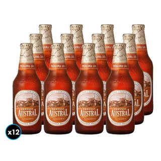 12x Cervezas Austral Patagona 508 en Botellas 330cc