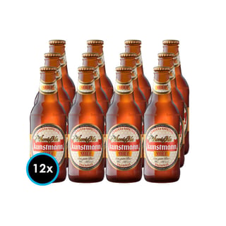 12x Cervezas Kunstmann Miel Botella 330cc