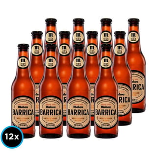 12x Cervezas Mahou Barrica Original en Botella 330cc