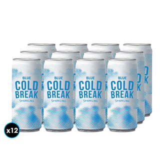 12x Espumante Cold Break Blue Lata 250cc
