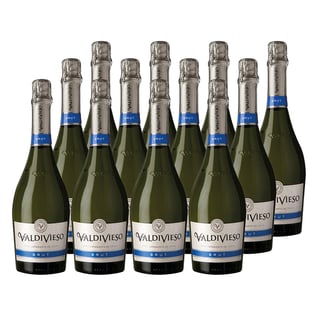 12x Espumante Valdivieso Brut 750cc