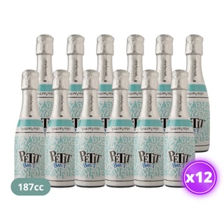 12x Espumante Valdivieso Petit - Brut 187cc