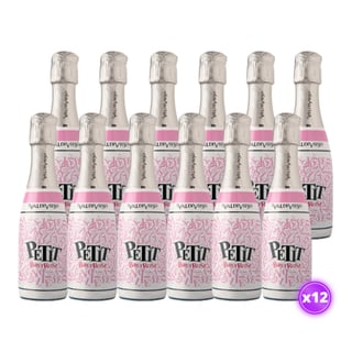 12x Espumante Valdivieso Petit - Brut Rose 187cc