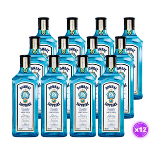 12x Gin Bombay Sapphire London Dry 40˚ -750ml