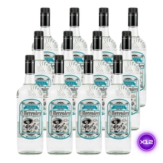 12x Tequila El Merendero Blanco - 1L