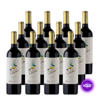 12x Vino Colibrí Varietal Syrah - 750ml