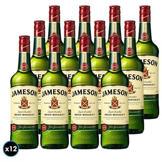 12x Whiskey Jameson Irish Standard 40º 750cc