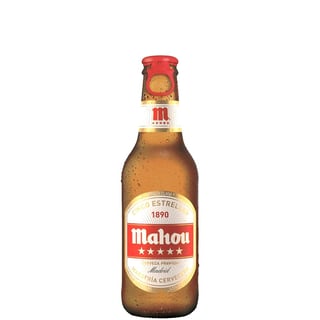 24 Cerveza Mahou 5 Estrellas 250cc