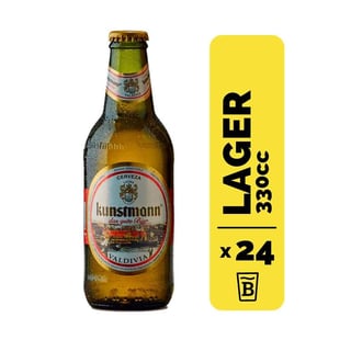24 Cervezas Kunstmann Lager 330cc