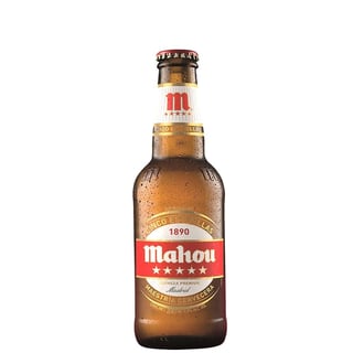 24 Cervezas Mahou 5 Estrellas 330cc