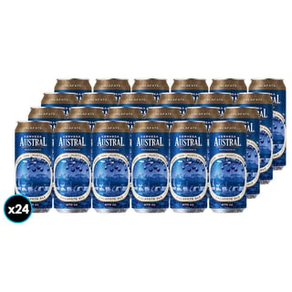 24x Cerveza Austral Calafate en Lata 470cc