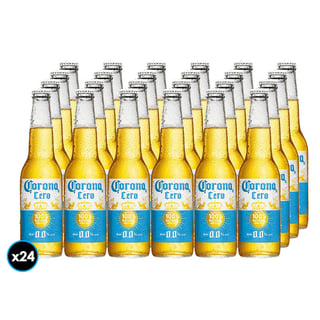 24x Cerveza Corona Cero Botella 330cc
