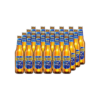 24x Cerveza Cristal Zero Botellín 350cc