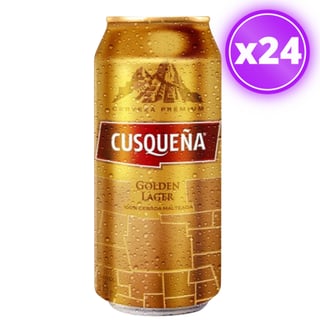 24x Cerveza Cusqueña - Golden Lata 473cc