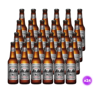 24x Cerveza Japonesa Asahi - Botella 330cc