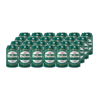 24x Cerveza Mahou Clásica Lata 4,8° 330cc