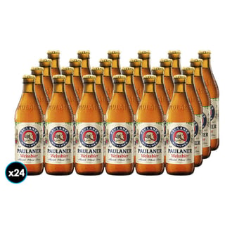 24x Cerveza Paulaner Weissbier Botella 330cc