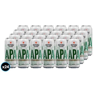 24x Cerveza Royal Guard APA en Lata 470cc