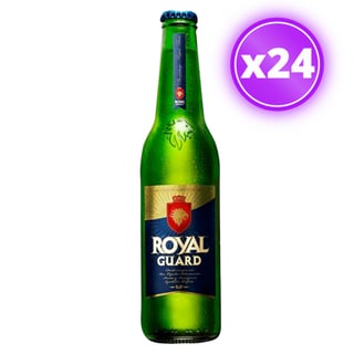 24x Cerveza Royal Guard - Botella 330cc