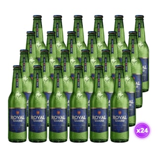24x Cerveza Royal Guard - Lager Botella 330cc