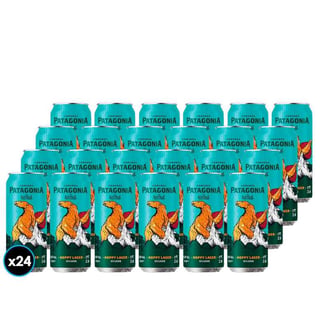 "24x Cervezas Austral Patagonia Hoppy Lager 470cc 4