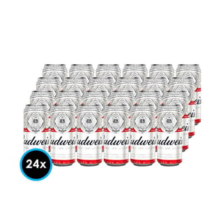 24x Cervezas Budweiser Lata 473cc