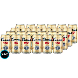 24x Cervezas Coors en Lata 350cc