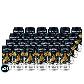 24x Cervezas Patagonia Black Lager 470cc 5,7º alc.
