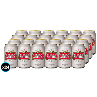 24x Cervezas Stella Artois Lata 354cc