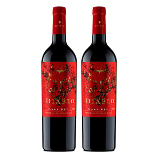 2x Diablo Dark Red 750cc