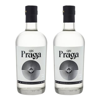2x Gin Praga Dry 700cc
