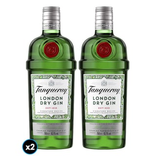 2x Gin Tanqueray 700cc 43.1ºalc.