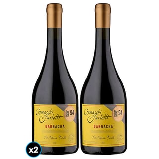 2x Vino Cremaschi Furlotti Edición Limitada Garnacha 750cc