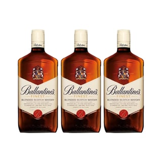 3 Whisky Ballantines Finest 1 Litro
