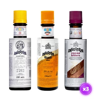 3x Bitter Angostura - Mix - 100ml
