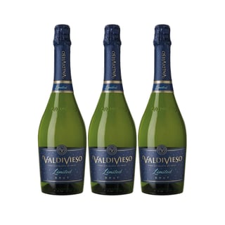 3x Espumantes Valdivieso Limited Variedades 750cc