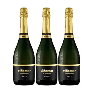 3x Espumantes Viñamar Brut 750cc