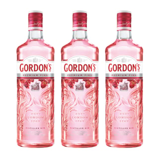 3x Gin Gordons Premium Pink - 700ml