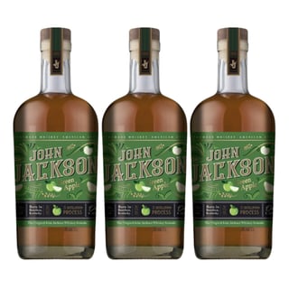 3x Whisky John Jackson - Apple - 750ml