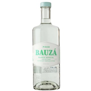 6 Pisco Bauza Blanco Especial 1 Litro